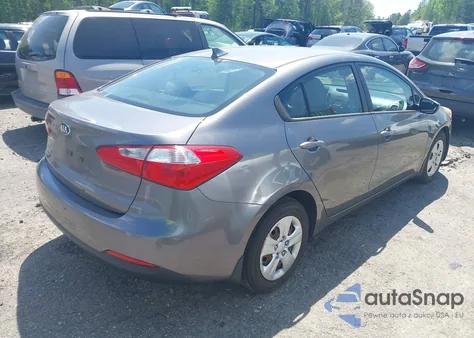 2016 Kia Forte Lx z USA, uszkodzony, nr VIN KNAFX4A69G5500958